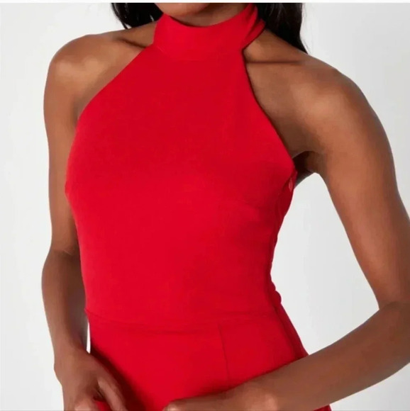 Lulus Halter Cocktail Maxi Dress - Picture 4 of 8